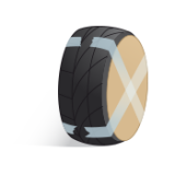 Reifen-Schutzpappe bis 22 Zoll